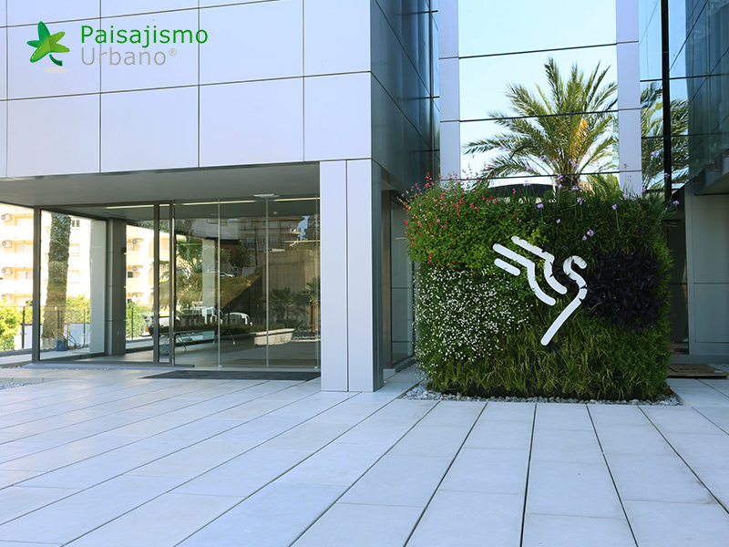 jardin vertical grupo marjal alicante
