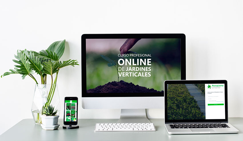 curso online jardines verticales