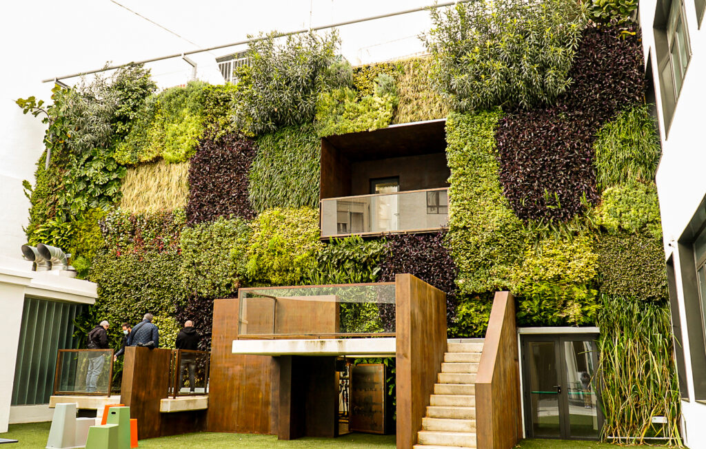 jardin vertical universidad ceu elche
