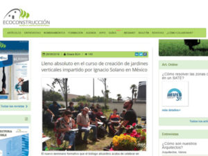 curso jardines verticales por ignacio solano