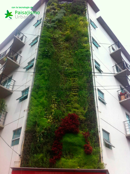 Muros verdes en México DF - Ricardo Martínez Larrauri 15 Paisajismo Urbano RicardoMartinezLarrauri3