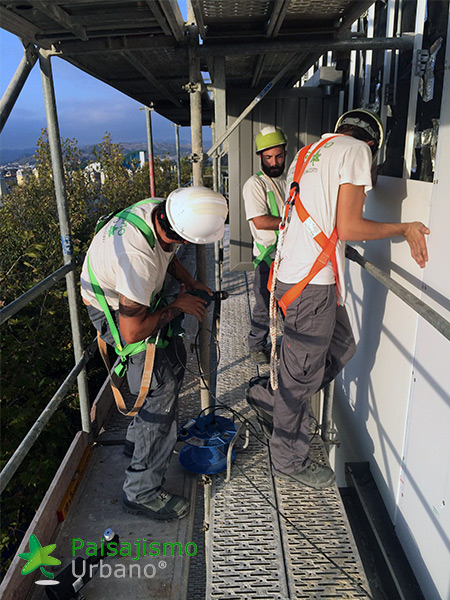 jardin vertical malaga paisajismo urbano