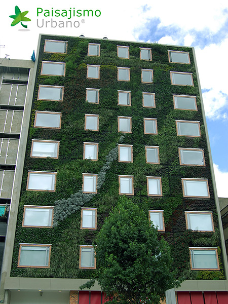 jardin vertical hotel gaia bogota
