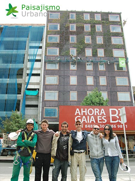 jardin vertical bogota