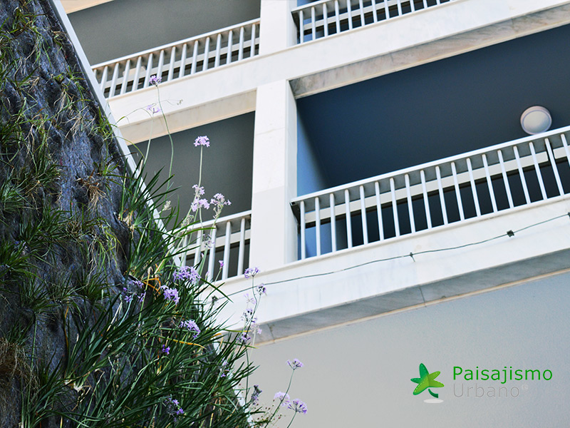 fachadas vegetales en hoteles
