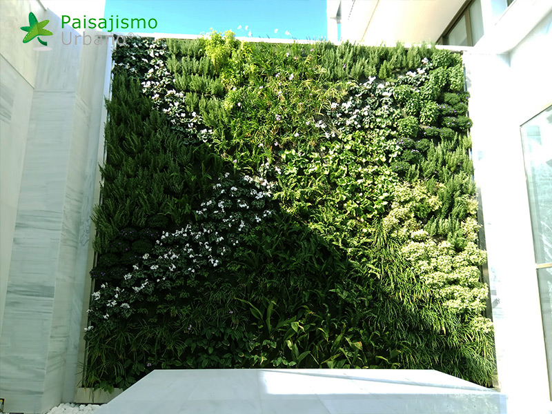 jardin vertical para hotel