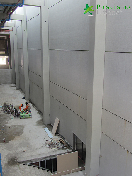 Jardín vertical restaurante Bálamo en Madrid​