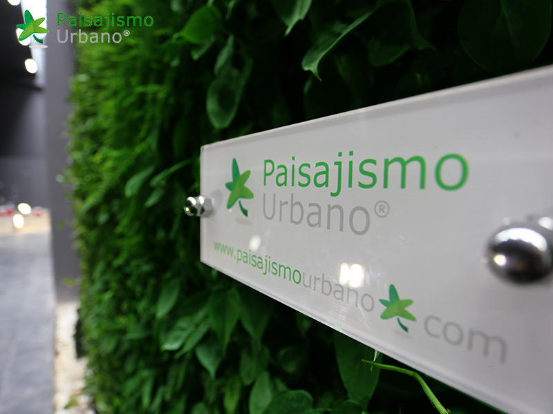 Jardín vertical restaurante Bálamo en Madrid​