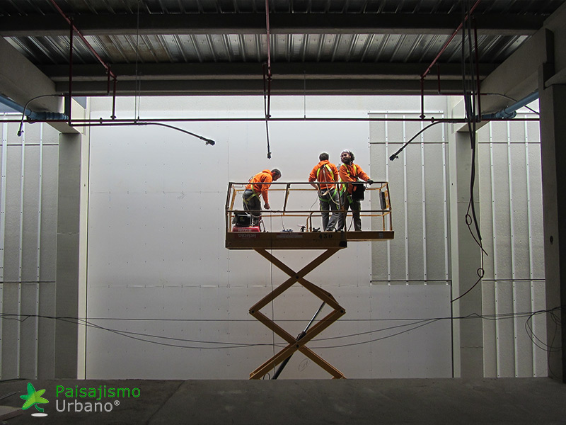 Jardín vertical restaurante Bálamo en Madrid​