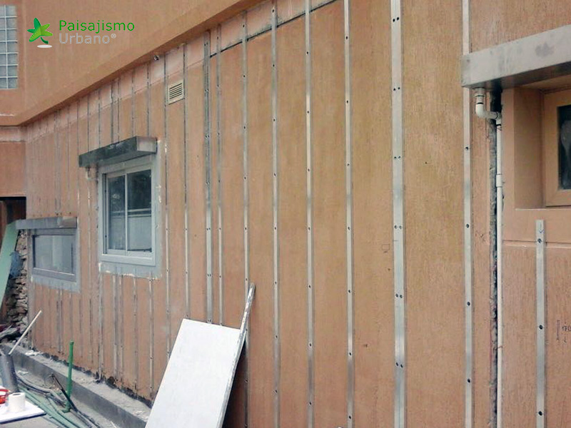 jardines verticales residencia privada