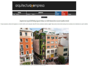 Arquitectura vegetal por ignacio solano
