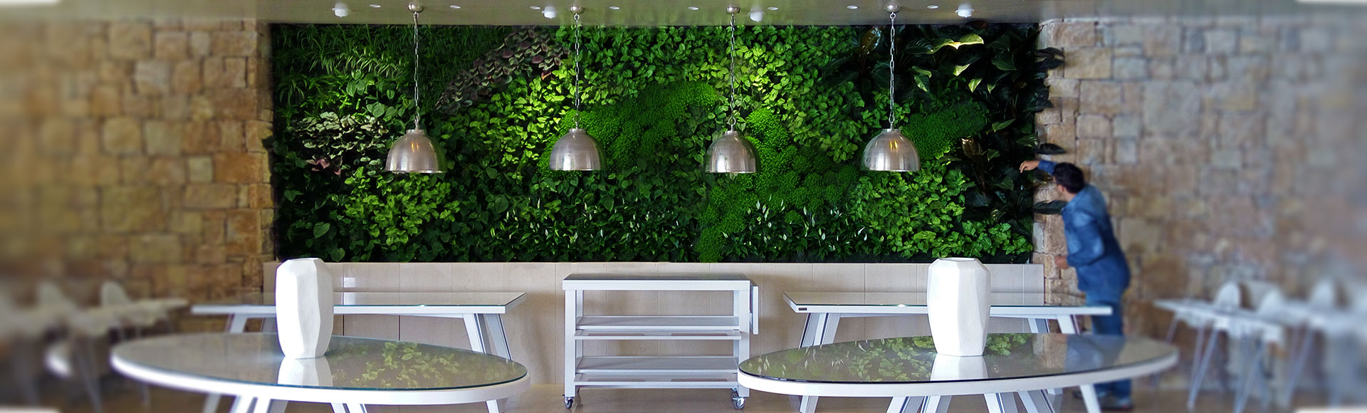 jardin vertical grecia