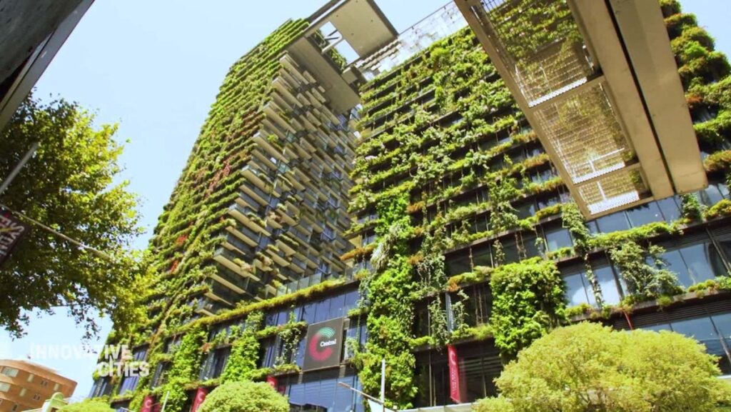El Jardín Vertical de Woolworths en Sidney