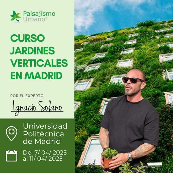 curso presencial jardines verticales madrid